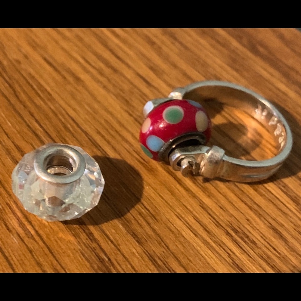 925 silver add a Bead ring